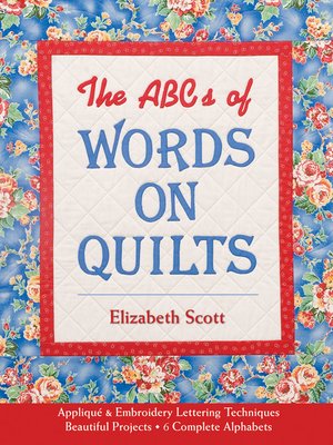 cover image of The ABC's of Words on Quilts